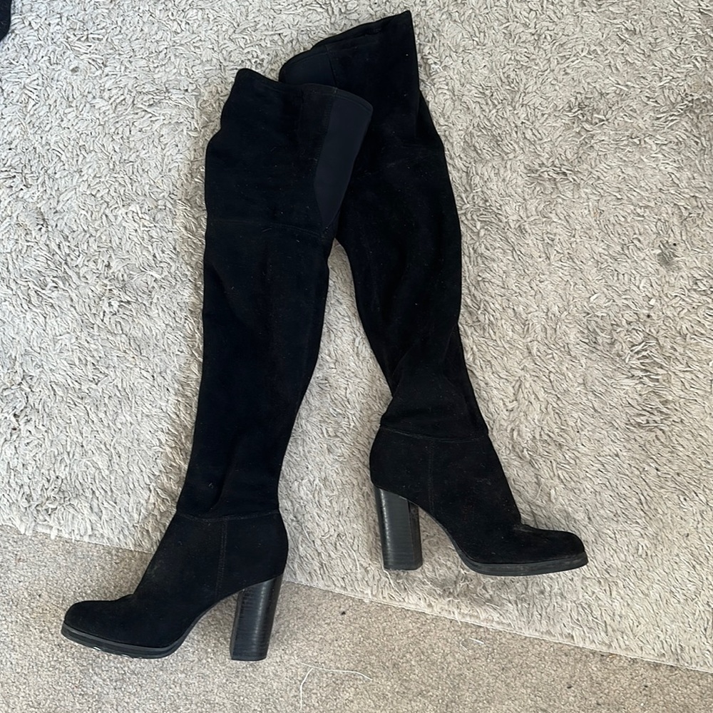 CALVIN KLEIN— Thigh High Boots